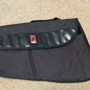 Chrome Messenger Style Bag